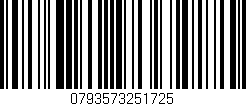 Código de barras (EAN, GTIN, SKU, ISBN): '0793573251725'