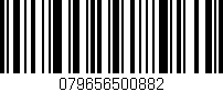 Código de barras (EAN, GTIN, SKU, ISBN): '079656500882'