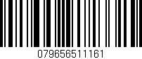 Código de barras (EAN, GTIN, SKU, ISBN): '079656511161'