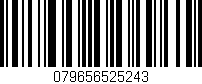 Código de barras (EAN, GTIN, SKU, ISBN): '079656525243'