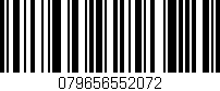 Código de barras (EAN, GTIN, SKU, ISBN): '079656552072'