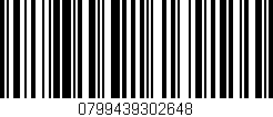 Código de barras (EAN, GTIN, SKU, ISBN): '0799439302648'