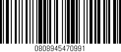 Código de barras (EAN, GTIN, SKU, ISBN): '0808945470991'