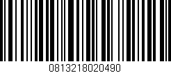 Código de barras (EAN, GTIN, SKU, ISBN): '0813218020490'