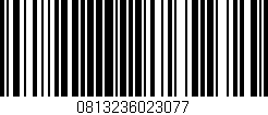 Código de barras (EAN, GTIN, SKU, ISBN): '0813236023077'