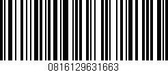 Código de barras (EAN, GTIN, SKU, ISBN): '0816129631663'