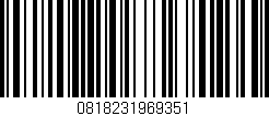 Código de barras (EAN, GTIN, SKU, ISBN): '0818231969351'