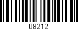 Código de barras (EAN, GTIN, SKU, ISBN): '08212'
