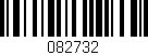 Código de barras (EAN, GTIN, SKU, ISBN): '082732'