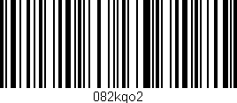 Código de barras (EAN, GTIN, SKU, ISBN): '082kgo2'