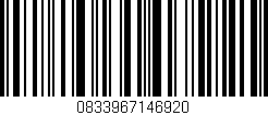 Código de barras (EAN, GTIN, SKU, ISBN): '0833967146920'