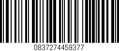 Código de barras (EAN, GTIN, SKU, ISBN): '0837274459377'