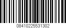 Código de barras (EAN, GTIN, SKU, ISBN): '08410225531302'