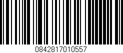 Código de barras (EAN, GTIN, SKU, ISBN): '0842817010557'