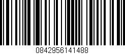 Código de barras (EAN, GTIN, SKU, ISBN): '0842956141488'