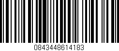 Código de barras (EAN, GTIN, SKU, ISBN): '0843448614183'