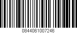 Código de barras (EAN, GTIN, SKU, ISBN): '0844061007246'