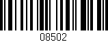 Código de barras (EAN, GTIN, SKU, ISBN): '08502'