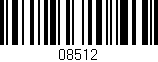 Código de barras (EAN, GTIN, SKU, ISBN): '08512'
