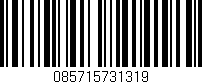 Código de barras (EAN, GTIN, SKU, ISBN): '085715731319'