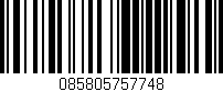 Código de barras (EAN, GTIN, SKU, ISBN): '085805757748'