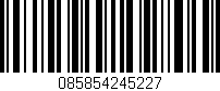 Código de barras (EAN, GTIN, SKU, ISBN): '085854245227'