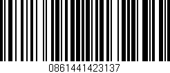 Código de barras (EAN, GTIN, SKU, ISBN): '0861441423137'