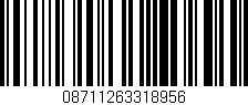Código de barras (EAN, GTIN, SKU, ISBN): '08711263318956'