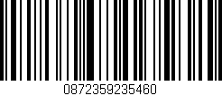 Código de barras (EAN, GTIN, SKU, ISBN): '0872359235460'