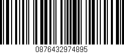 Código de barras (EAN, GTIN, SKU, ISBN): '0876432974895'