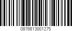 Código de barras (EAN, GTIN, SKU, ISBN): '0878813001275'
