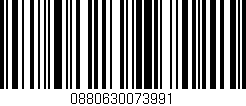Código de barras (EAN, GTIN, SKU, ISBN): '0880630073991'