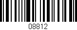 Código de barras (EAN, GTIN, SKU, ISBN): '08812'