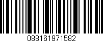 Código de barras (EAN, GTIN, SKU, ISBN): '088161971582'