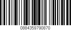 Código de barras (EAN, GTIN, SKU, ISBN): '0884359790870'