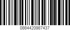 Código de barras (EAN, GTIN, SKU, ISBN): '0884420987437'