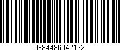 Código de barras (EAN, GTIN, SKU, ISBN): '0884486042132'