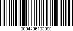 Código de barras (EAN, GTIN, SKU, ISBN): '0884486103390'