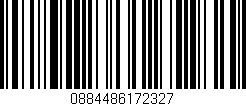 Código de barras (EAN, GTIN, SKU, ISBN): '0884486172327'