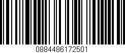 Código de barras (EAN, GTIN, SKU, ISBN): '0884486172501'