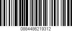 Código de barras (EAN, GTIN, SKU, ISBN): '0884486219312'