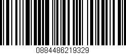 Código de barras (EAN, GTIN, SKU, ISBN): '0884486219329'