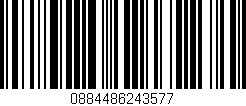 Código de barras (EAN, GTIN, SKU, ISBN): '0884486243577'