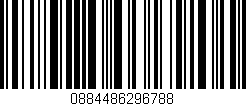Código de barras (EAN, GTIN, SKU, ISBN): '0884486296788'