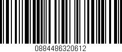 Código de barras (EAN, GTIN, SKU, ISBN): '0884486320612'