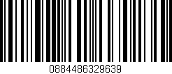 Código de barras (EAN, GTIN, SKU, ISBN): '0884486329639'