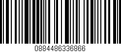 Código de barras (EAN, GTIN, SKU, ISBN): '0884486336866'