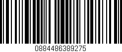 Código de barras (EAN, GTIN, SKU, ISBN): '0884486389275'