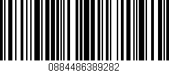 Código de barras (EAN, GTIN, SKU, ISBN): '0884486389282'