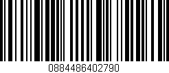 Código de barras (EAN, GTIN, SKU, ISBN): '0884486402790'